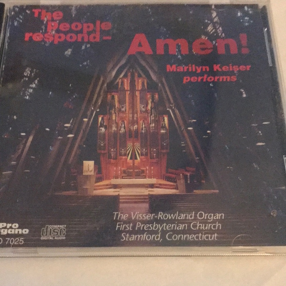Amen! Marilyn Keiser Performs - The Visser-Rowland Organ CD